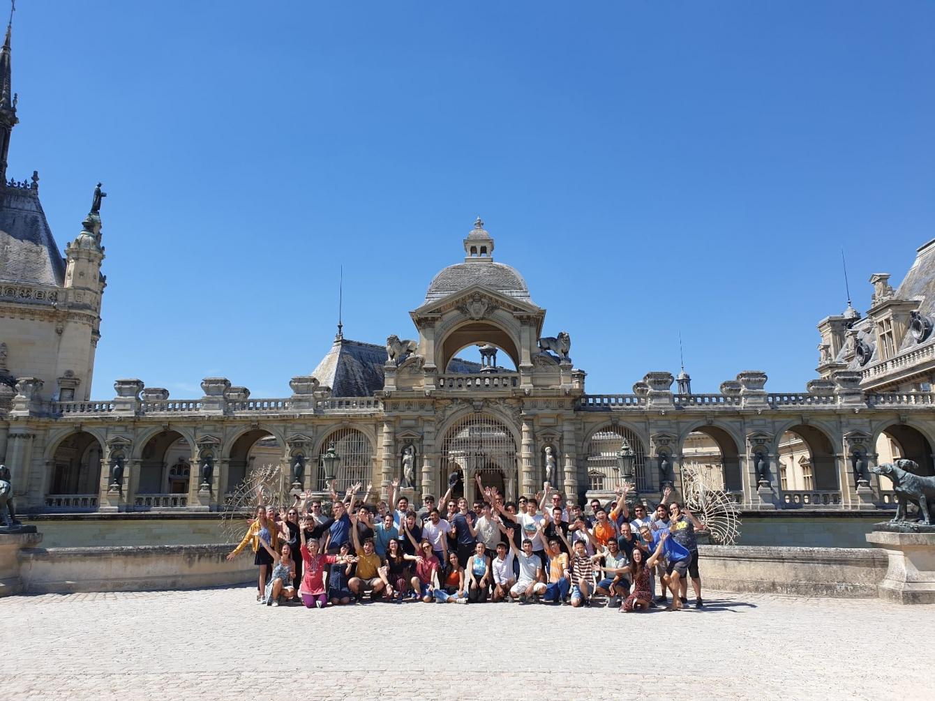 FLE d'été EPF-ESTP au Château de Chantilly