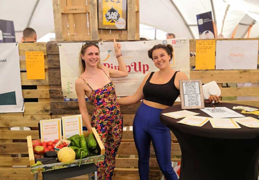 Anaïs Lacombe et Manon Pagnucco, les deux cofondatrices de PimpUp