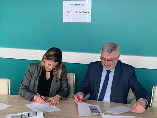 L'EPF Engineering School signe un nouveau partenariat avec Eiffage Construction