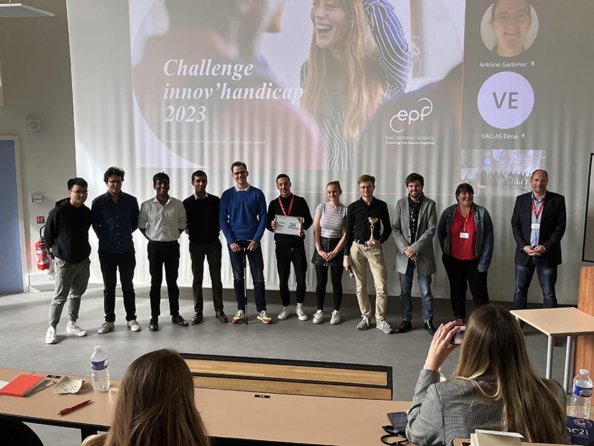 6e Challenge 24h Innov’handicap : L’EPF Engineering School poursuit sa politique en faveur de l’insertion des personnes en situation de handicap