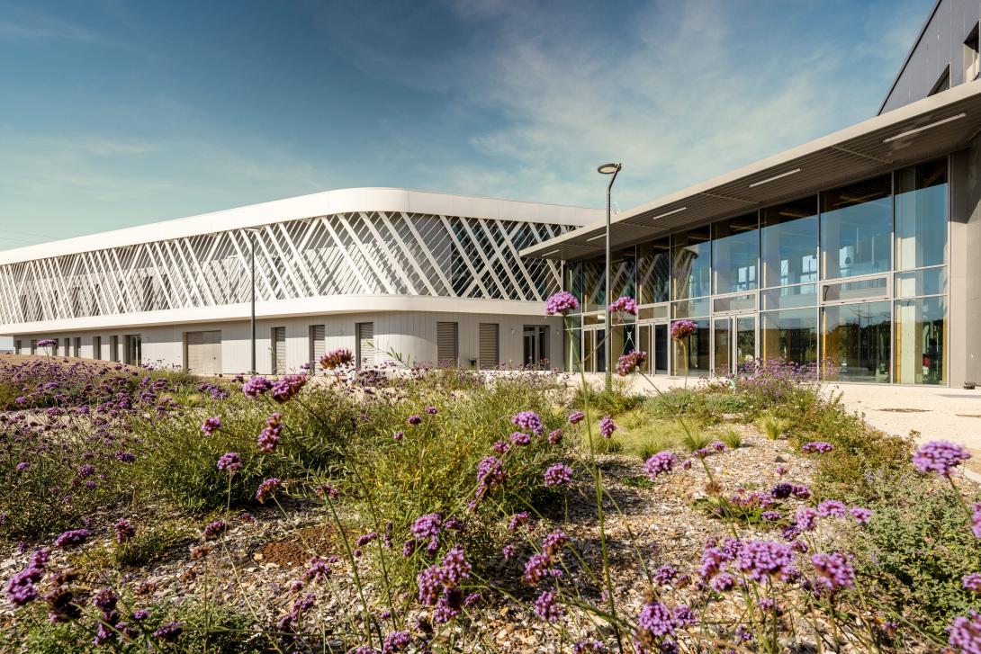 Campus de Troyes avec l'extension